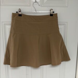 Athleta Women's Mini Skirt in Tan